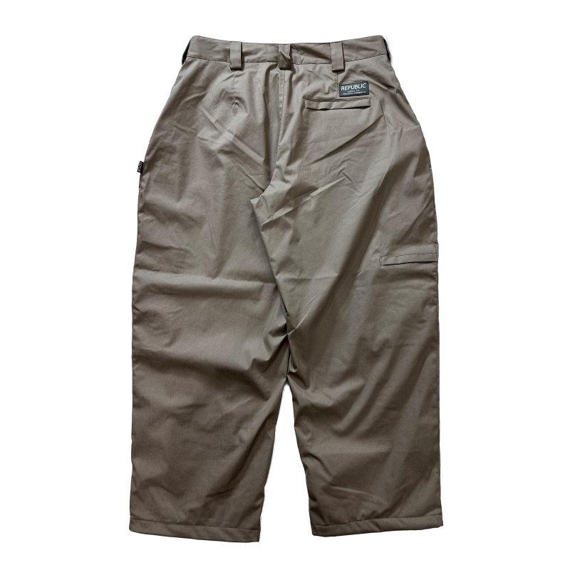★ 25-26 REPUBLIC DOUBLE KNEE PANTS カラー:MOCHA リパブリック スノボウェア メンズ スノーボード パンツ PNT 日本正規品 |  | 02