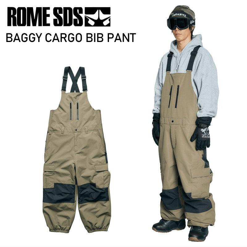 ROME SDS ☆ 25-26 ROME SDS BAGGY CARGO BIB PANT BRONZE ローム