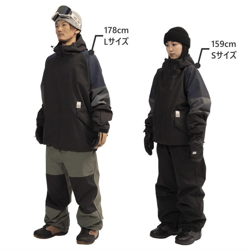★ 25-26 SCAPE TRACK JACKET カラー:BLACK エスケープ スノボウェア メンズ レディース ユニセックス スノーボード ジャケット JKT 型落ち 旧モデル 日本正規品 | SCAPE | 06