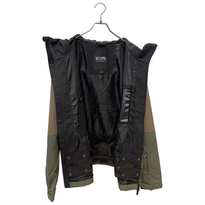 ★ 25-26 SCAPE TRACK JACKET カラー:BLACK DARK KHAKI エスケープ スノボウェア メンズ レディース ユニセックス スノーボード ジャケット JKT 型落ち | SCAPE | 03