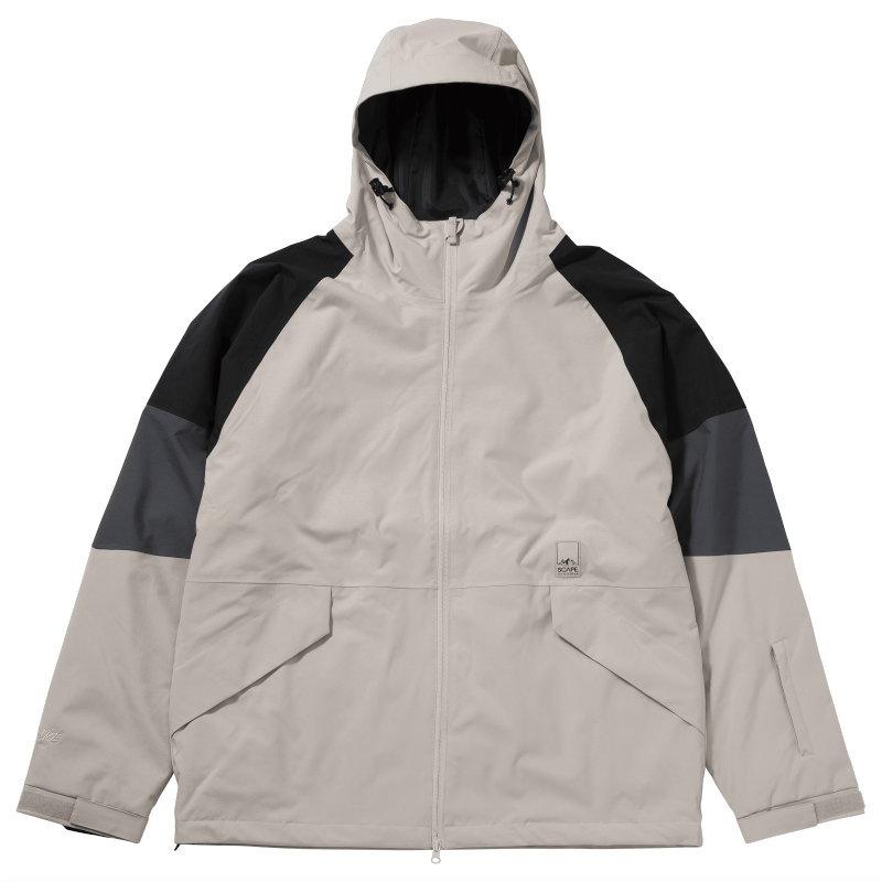 ★ 25-26 SCAPE TRACK JACKET カラー:LIGHT SAND エスケープ スノボウェア メンズ レディース ユニセックス スノーボード ジャケット JKT 型落ち 旧モデル | SCAPE | 01