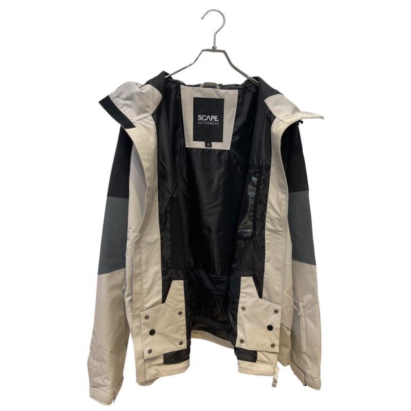 ★ 25-26 SCAPE TRACK JACKET カラー:LIGHT SAND エスケープ スノボウェア メンズ レディース ユニセックス スノーボード ジャケット JKT 型落ち 旧モデル | SCAPE | 03