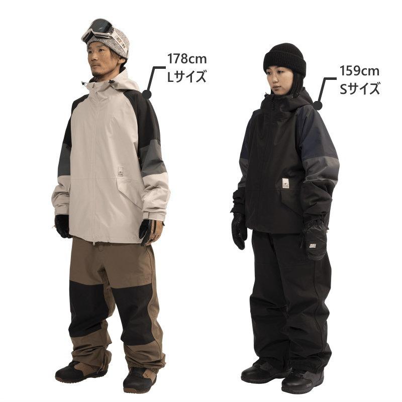 ★ 25-26 SCAPE TRACK JACKET カラー:LIGHT SAND エスケープ スノボウェア メンズ レディース ユニセックス スノーボード ジャケット JKT 型落ち 旧モデル | SCAPE | 07