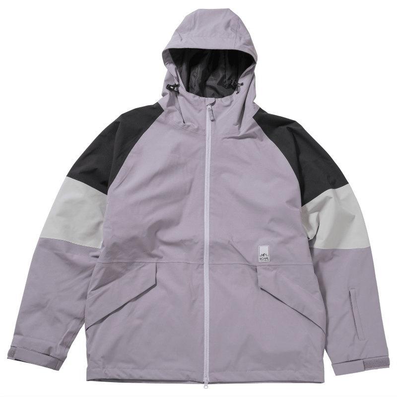 ★ 25-26 SCAPE TRACK JACKET カラー:SMOKE VIOLET エスケープ スノボウェア メンズ レディース ユニセックス スノーボード ジャケット JKT 型落ち 旧モデル | SCAPE | 01