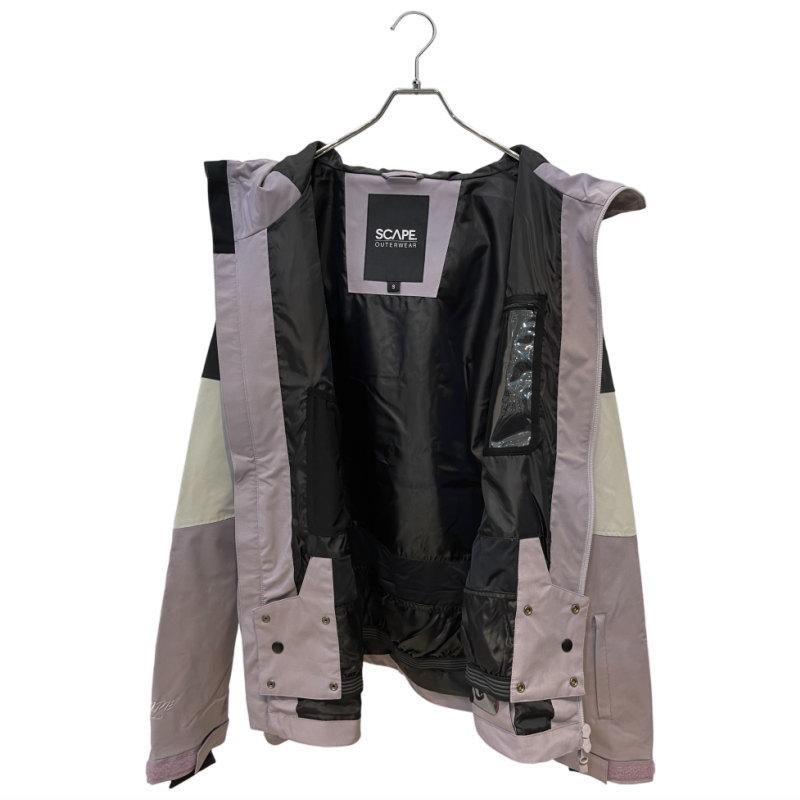 ★ 25-26 SCAPE TRACK JACKET カラー:SMOKE VIOLET エスケープ スノボウェア メンズ レディース ユニセックス スノーボード ジャケット JKT 型落ち 旧モデル | SCAPE | 03