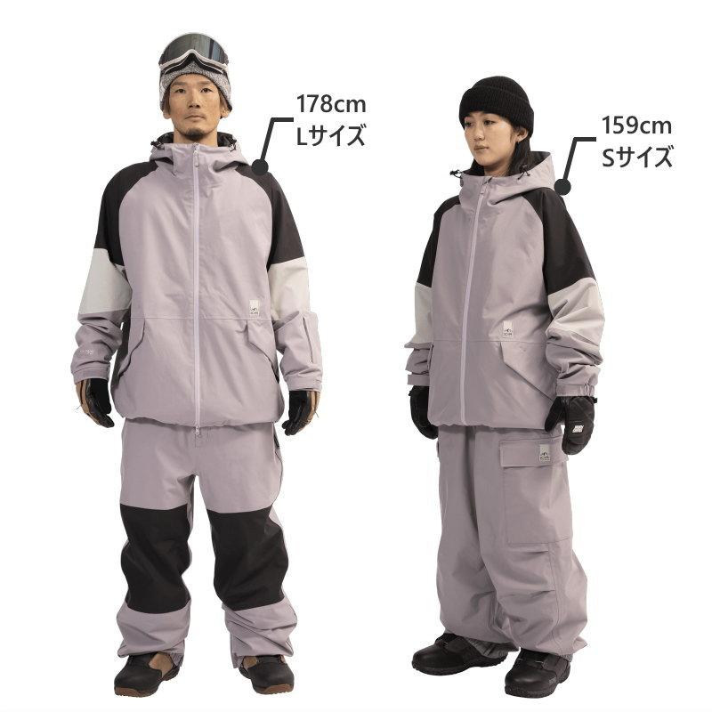 ★ 25-26 SCAPE TRACK JACKET カラー:SMOKE VIOLET エスケープ スノボウェア メンズ レディース ユニセックス スノーボード ジャケット JKT 型落ち 旧モデル | SCAPE | 07
