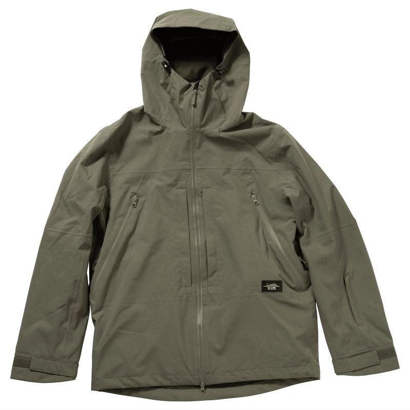 ★ 25-26 SCAPE POW JACKET カラー:Dark Khaki エスケープ スノボウェア メンズ レディース ユニセックス スノーボード ジャケット JKT 型落ち 旧モデル | SCAPE | 01