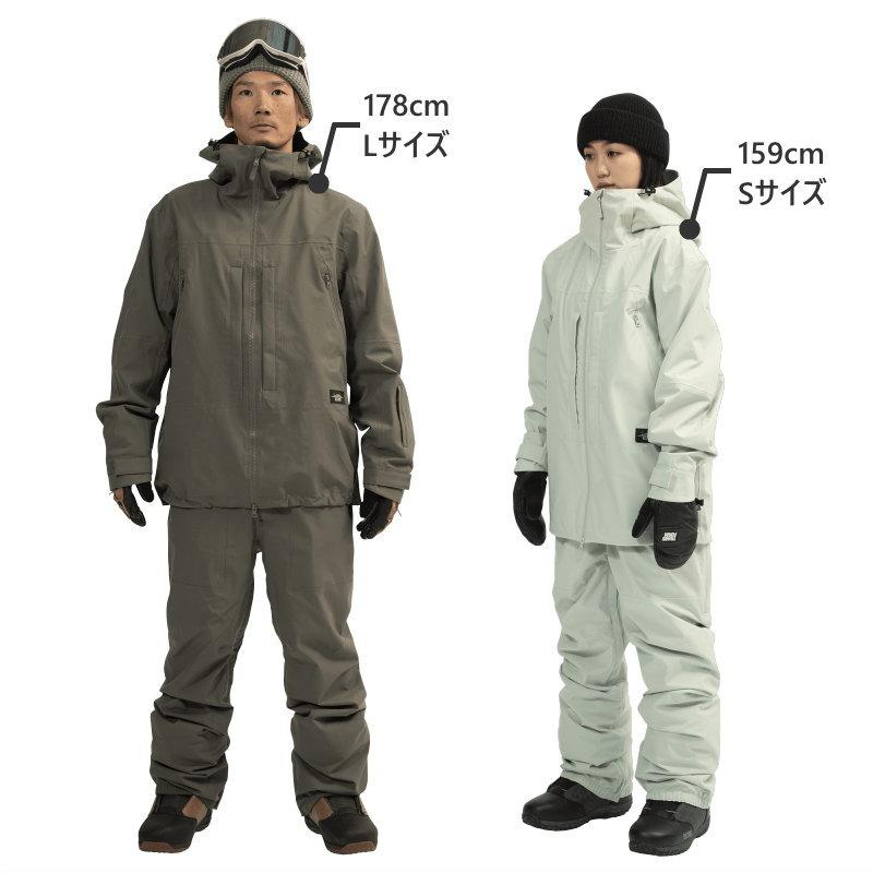 ★ 25-26 SCAPE POW JACKET カラー:Dark Khaki エスケープ スノボウェア メンズ レディース ユニセックス スノーボード ジャケット JKT 型落ち 旧モデル | SCAPE | 06