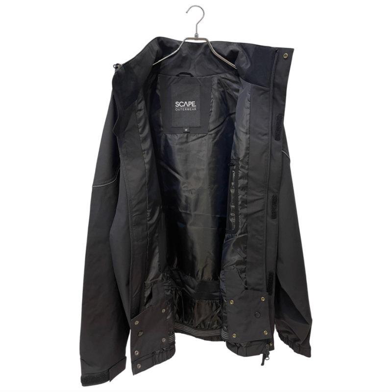 ★ 25-26 SCAPE DERBY JACKET カラー:BLACK エスケープ スノボウェア メンズ レディース ユニセックス スノーボード ジャケット JKT 型落ち 旧モデル | SCAPE | 03