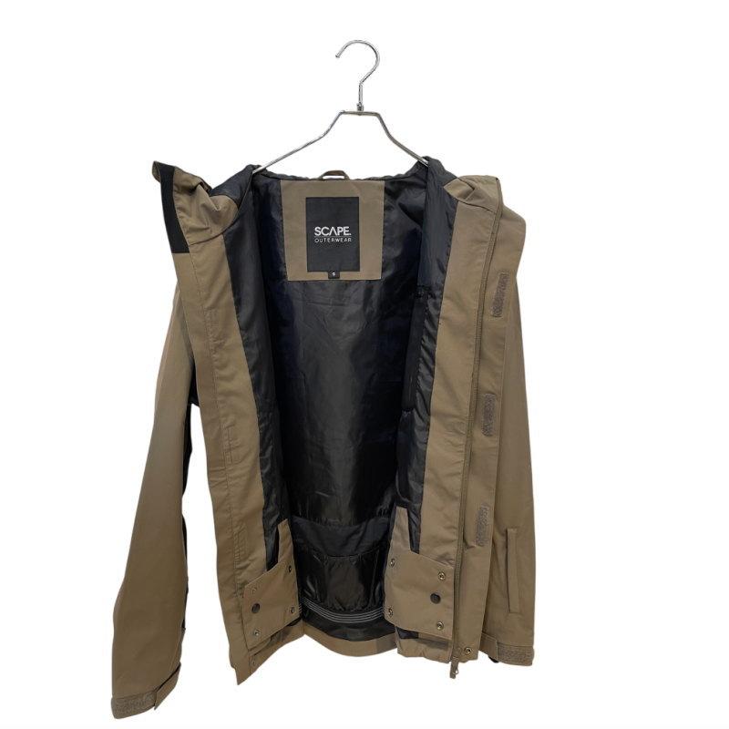 ★ 25-26 SCAPE ADAPT JACKET カラー:MOCHA BLACK エスケープ スノボウェア メンズ レディース ユニセックス スノーボード ジャケット JKT 型落ち 旧モデル | SCAPE | 03