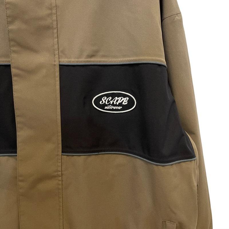 ★ 25-26 SCAPE ADAPT JACKET カラー:MOCHA BLACK エスケープ スノボウェア メンズ レディース ユニセックス スノーボード ジャケット JKT 型落ち 旧モデル | SCAPE | 05