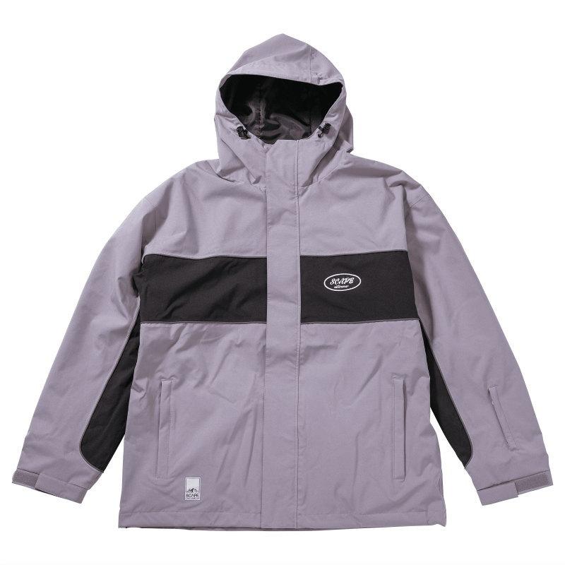 ★ 25-26 SCAPE ADAPT JACKET カラー:SMOKE VIOLET BLACK エスケープ スノボウェア メンズ レディース ユニセックス スノーボード ジャケット JKT 型落ち | SCAPE | 01