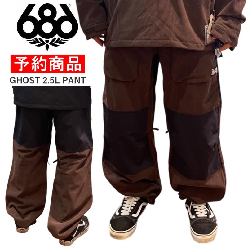 686 【早期予約商品】☆ 25-26 MENS GHOST 2.5L PANT スノボ