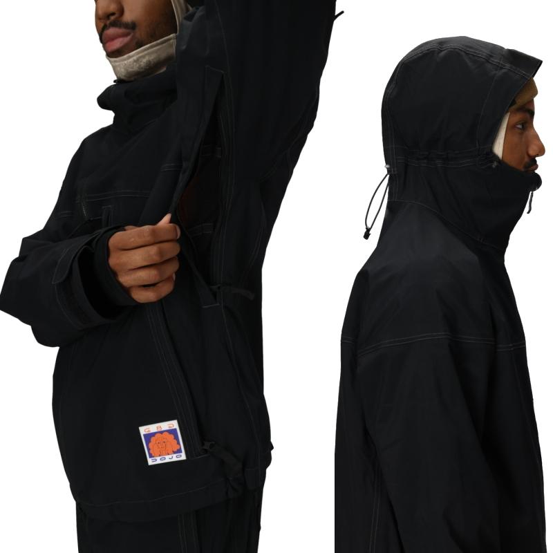 ★ 25-26 686 MENS DOJO SHELL JACKET シックスエイトシックス スノボウェア ユニセックス メンズ スノーボード ジャケット ロクハチロク オーバーサイズ JKT | 686 | 11