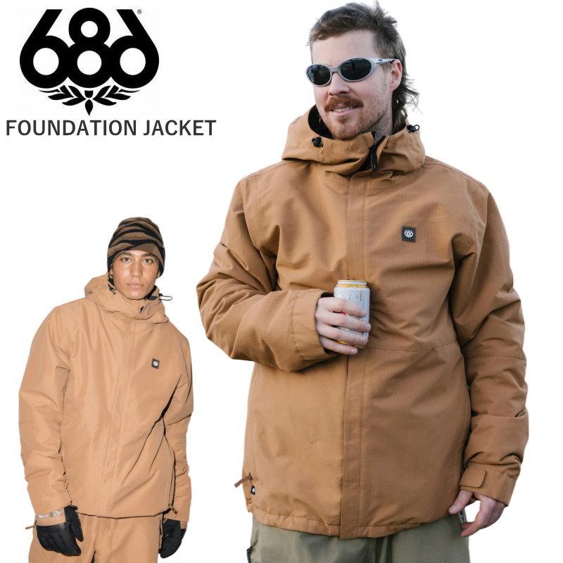 ★ 25-26 686 MENS FOUNDATION INSULATED JACKET シックスエイトシックス スノボウェア メンズ スノーボード ジャケット ロクハチロク オーバーサイズ JKT | 686