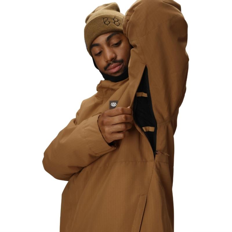 ★ 25-26 686 MENS FOUNDATION INSULATED JACKET シックスエイトシックス スノボウェア メンズ スノーボード ジャケット ロクハチロク オーバーサイズ JKT | 686 | 14