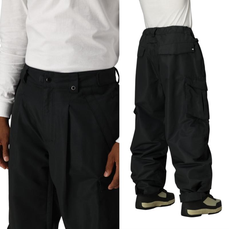 686（シックスエイトシックス） ☆ 25-26 686 ESSOX CARGO PANT BLACK