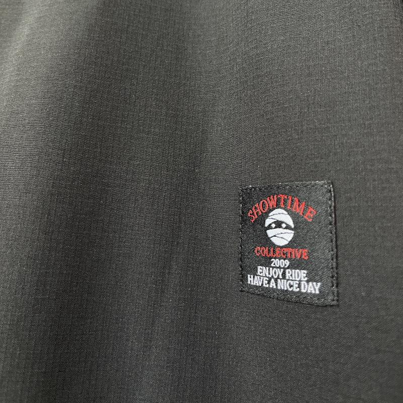 ★ SHOWTIME SHELL-2501 リップストップシェルプルオーバー ブラック スノボウェア スノーボード 撥水トレーナー ユニセックス 25-26 日本正規品 |  | 02