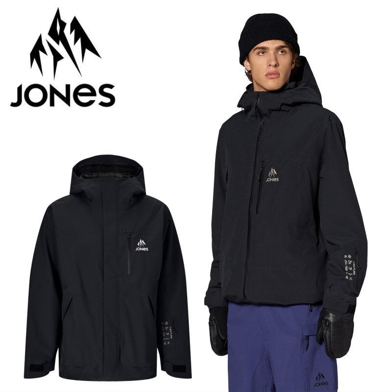 ☆ 26-27 JONES MTN SURF JKT STEALTH BLACK ジョーンズ スノボウェア メンズ スノーボード ジャケット JKT 日本正規品 | JONES SNOWBOARDS