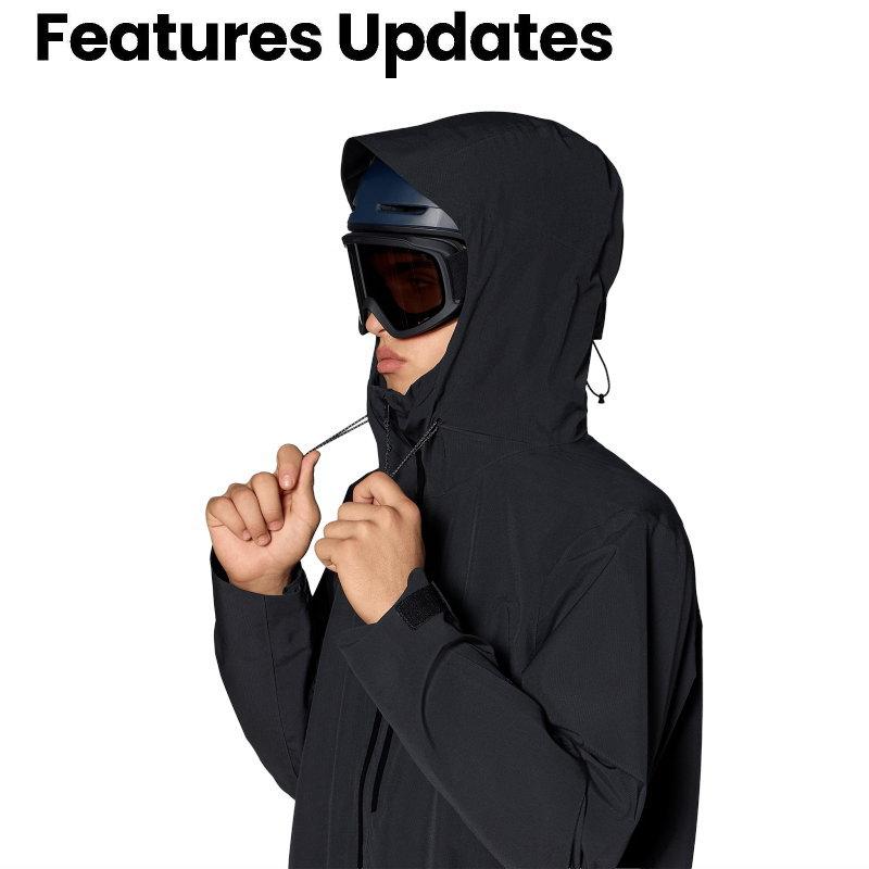 ☆ 26-27 JONES MTN SURF JKT STEALTH BLACK ジョーンズ スノボウェア メンズ スノーボード ジャケット JKT 日本正規品 | JONES SNOWBOARDS | 06
