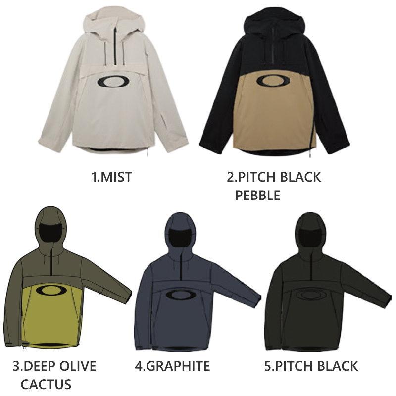 【早期予約商品】☆ 26-27 OAKLEY TIMBERLINE SHELL ANORAK JACKET オークリー スノボウェア メンズ スノーボードジャケット オークレー JKT 日本正規品 | OAKLEY | 02