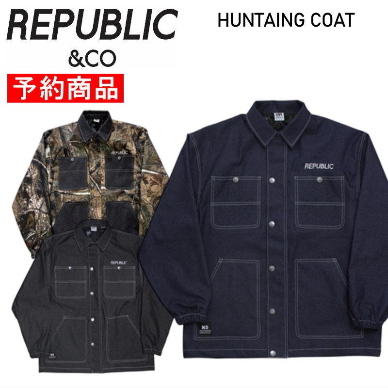 【早期予約商品】☆ 26-27 REPUBLIC HUNTAING COAT JACKET リパブリック スノボウェア メンズ スノーボード ハンチングコートジャケット JKT 日本正規品 | 