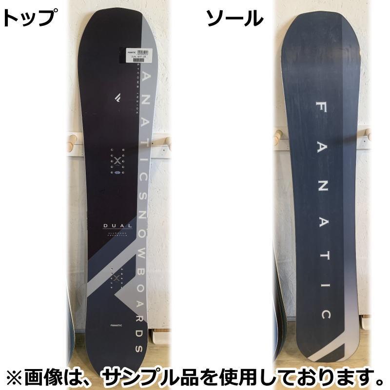 22-23 FANATIC DUAL BLACK GREY 154cm ファナティック デュアル ラントリ 日本正規品 メンズ スノーボード 板 ハイブリッドキャンバー｜off-1｜03