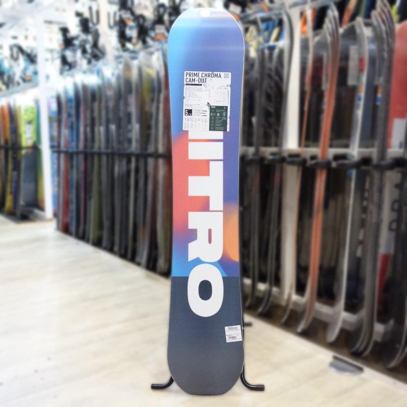 NITRO ナイトロ CAM-OUT カムアウト スノーボード 142cm 即納】 メンズ スノーボード 板 型落ち NITRO PRIME CHROMA CAM-OUT