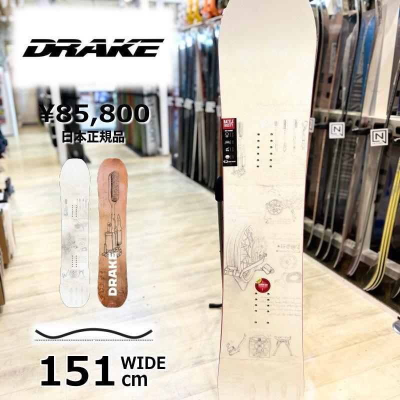 DRAKE（ドレイク） メンズ スノーボード 板 型落ち DRAKE BATTLE RUSTY