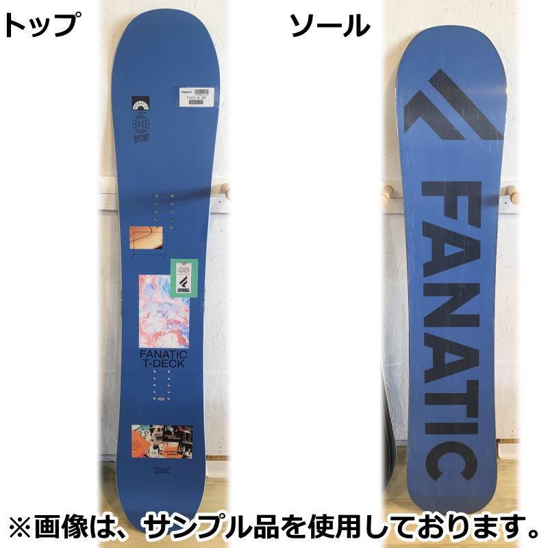 22-23 FANATIC T-DECK STEEL BLUE 139cm ファナティック ティーデッキ 日本正規品 レディース スノーボード 板単体 ダブルキャンバー 