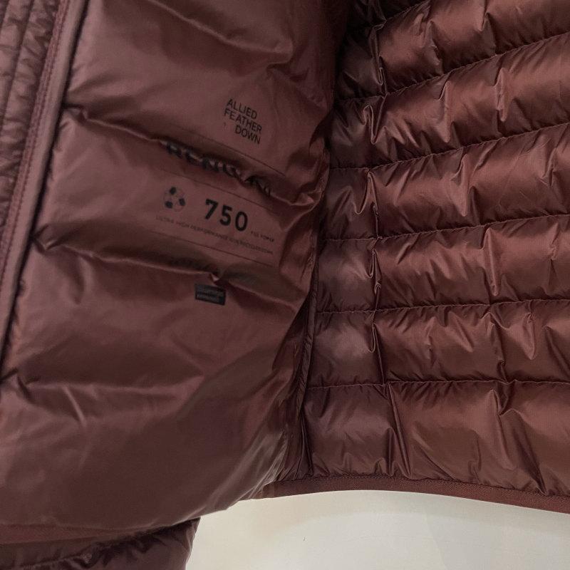 【OUTLET】22-23 JONES RE-UP DOWN PUFFY JKT VULCAN RED Lサイズ メンズ スノーボード スノボウェア ジャケット 型落ちの画像