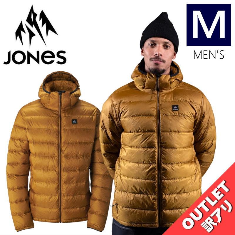 【アウトレット】◎ JONES RE-UP DOWN RECYCLE HOODIE JKT SIERRA BROWN Mサイズ  メンズ スノーボード インナーダウン 24-25 | JONES SNOWBOARDS