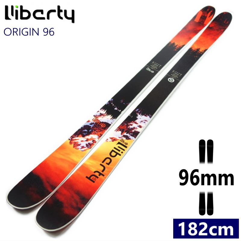 1cm 96mm幅 Liberty Origin96 フリースキー フリースタイルスキー 板単体 オールラウンド カービング ツインチップ リバティー 型落ち 旧モデル オフワン国道16号 通販 Yahoo ショッピング