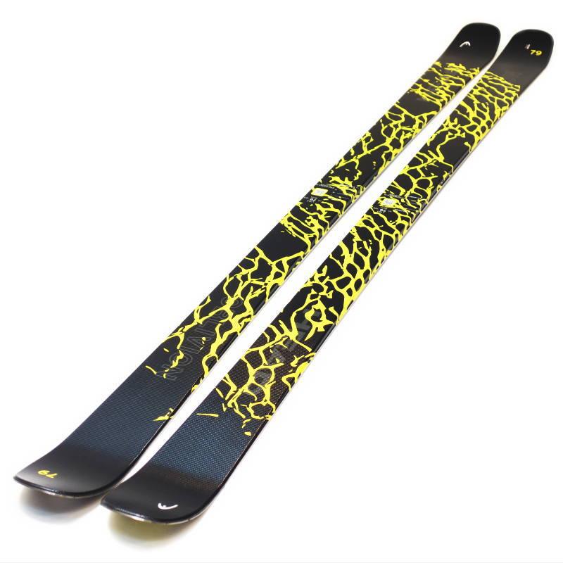‼️Reina‼️HEAD スキー板 ネイビー/イエロー＆ブーツ HEAD（ヘッド） HEAD OBLIVION 79[172cm/79mm幅]25-26 フリースキー