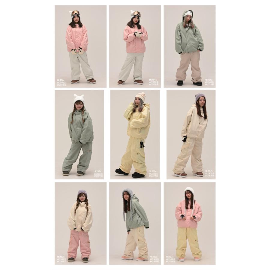 ☆ 25-26 6KNOT BRIGHT PANEL JACKET カラー:SHERBET YELLOW 6K2503