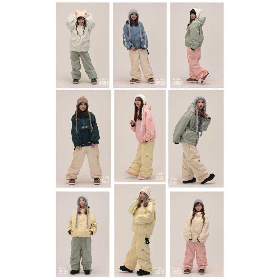 ☆ 25-26 6KNOT BRIGHT PANEL PANTS カラー:IVORY 6K2504 シックス