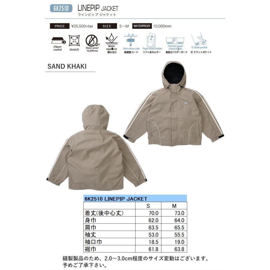 6KNOT スノーボードウェア Sand Khaki 【公式通販】