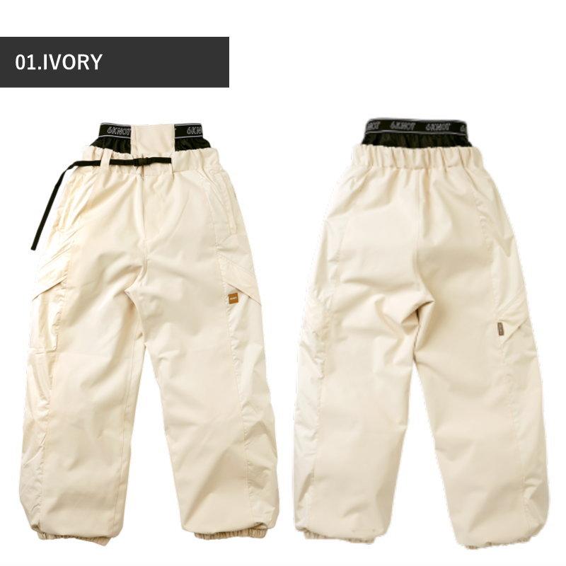 【早期予約商品】☆ 26-27 6KNOT BRIGHT PANEL PANT 6K2604 シックスノット スノボウェア レディース ウーマンズ パンツ スノーボード オーバーサイズ PNT |  | 02