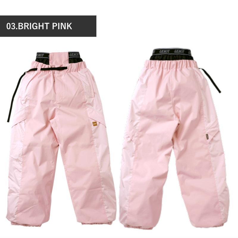 【早期予約商品】☆ 26-27 6KNOT BRIGHT PANEL PANT 6K2604 シックスノット スノボウェア レディース ウーマンズ パンツ スノーボード オーバーサイズ PNT |  | 04