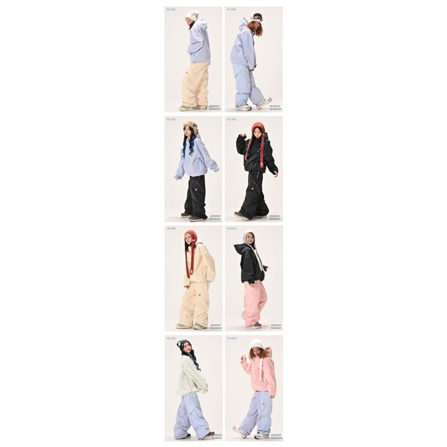 【早期予約商品】☆ 26-27 6KNOT BRIGHT PANEL PANT 6K2604 シックスノット スノボウェア レディース ウーマンズ パンツ スノーボード オーバーサイズ PNT |  | 06