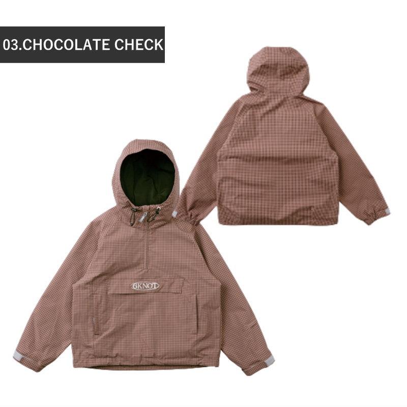 【早期予約商品】☆ 26-27 6KNOT CHECK ANORAK JACKET 6K2614 シックスノット スノボウェア レディース ウーマンズ ジャケット スノーボード JKT |  | 04