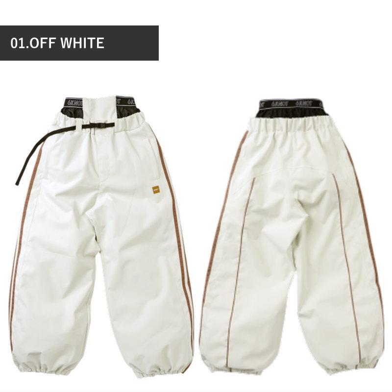 【早期予約商品】☆ 26-27 6KNOT  LINE PIP PANT 6K2616 シックスノット スノボウェア レディース ウーマンズ パンツ スノーボード オーバーサイズ PNT |  | 02