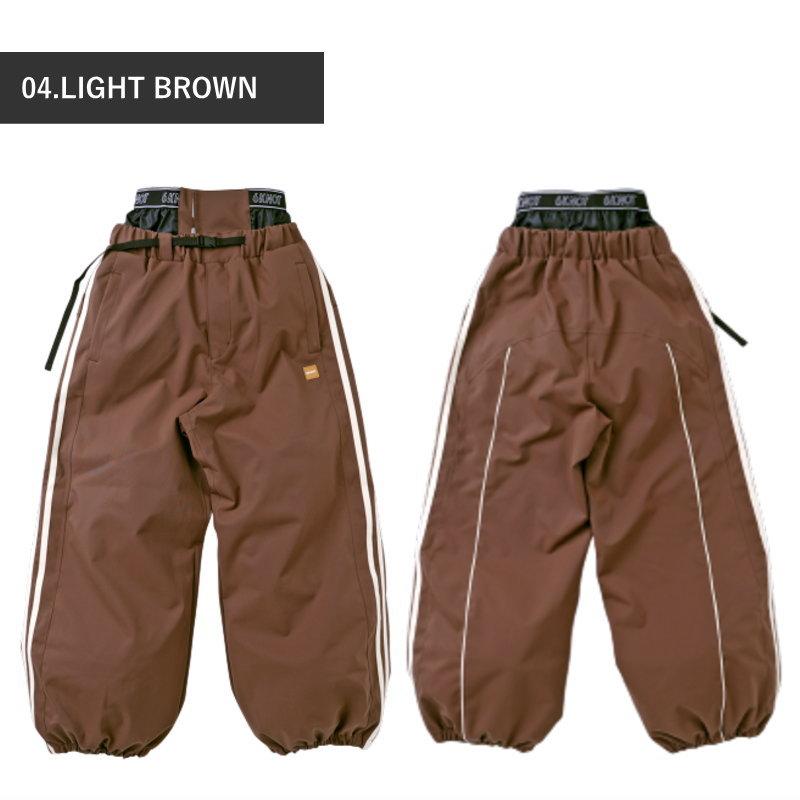 【早期予約商品】☆ 26-27 6KNOT  LINE PIP PANT 6K2616 シックスノット スノボウェア レディース ウーマンズ パンツ スノーボード オーバーサイズ PNT |  | 05