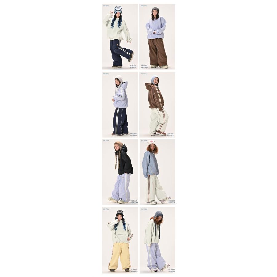 【早期予約商品】☆ 26-27 6KNOT  LINE PIP PANT 6K2616 シックスノット スノボウェア レディース ウーマンズ パンツ スノーボード オーバーサイズ PNT |  | 07