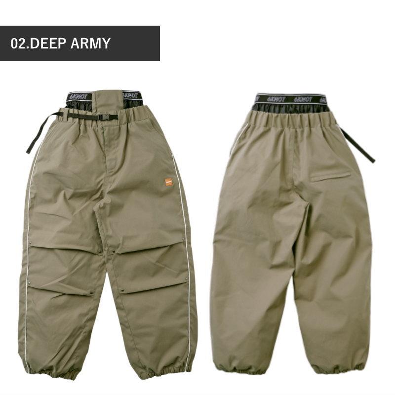 【早期予約商品】☆ 26-27 6KNOT  WIDE PIPE PANT 6K2618 シックスノット スノボウェア レディース ウーマンズ パンツ スノーボード オーバーサイズ PNT |  | 03
