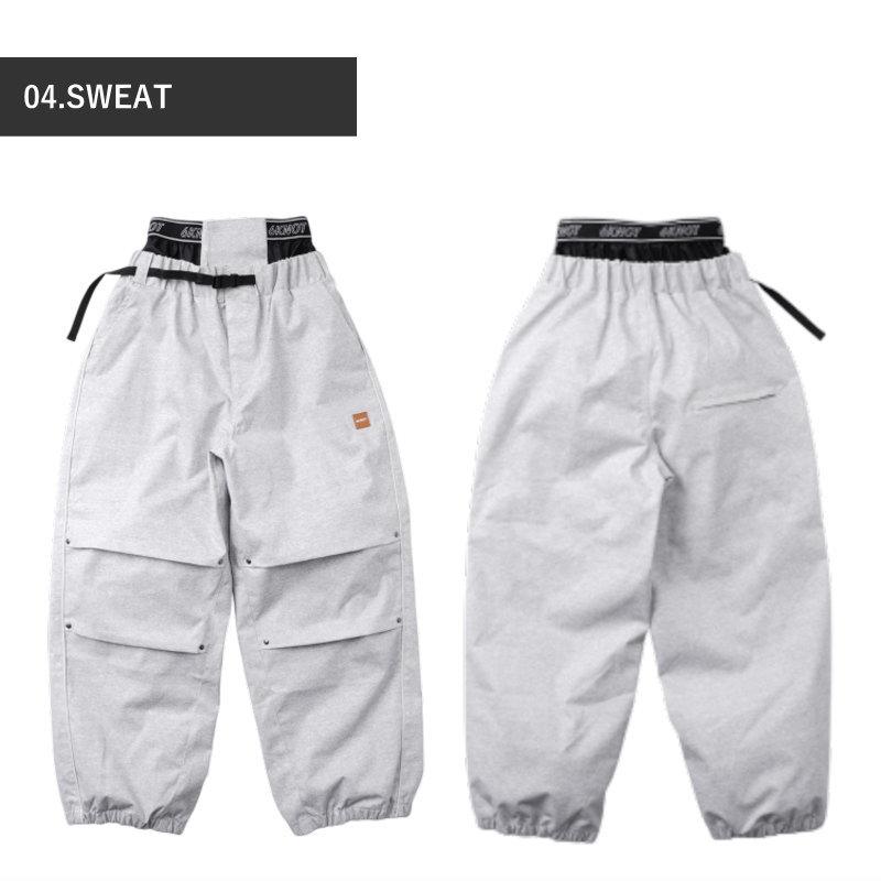 【早期予約商品】☆ 26-27 6KNOT  WIDE PIPE PANT 6K2618 シックスノット スノボウェア レディース ウーマンズ パンツ スノーボード オーバーサイズ PNT |  | 05