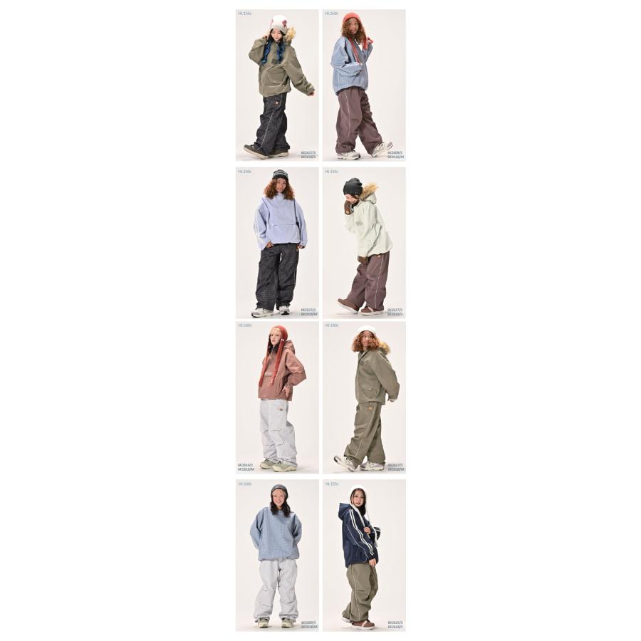 【早期予約商品】☆ 26-27 6KNOT  WIDE PIPE PANT 6K2618 シックスノット スノボウェア レディース ウーマンズ パンツ スノーボード オーバーサイズ PNT |  | 06