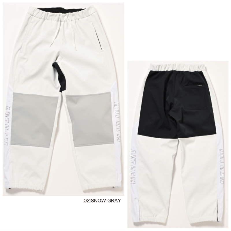 【12000→9999】ANTHEM スノボウェア パンツ ライトグレー M 12000→9999】ANTHEM スノボウェア パンツ ライトグレー M 12000