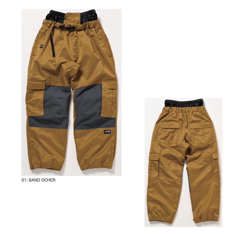 ○ 23-24 ANTHEM WARP CARGO PANTS SAND OCHER AN2307 アンセム スノボ