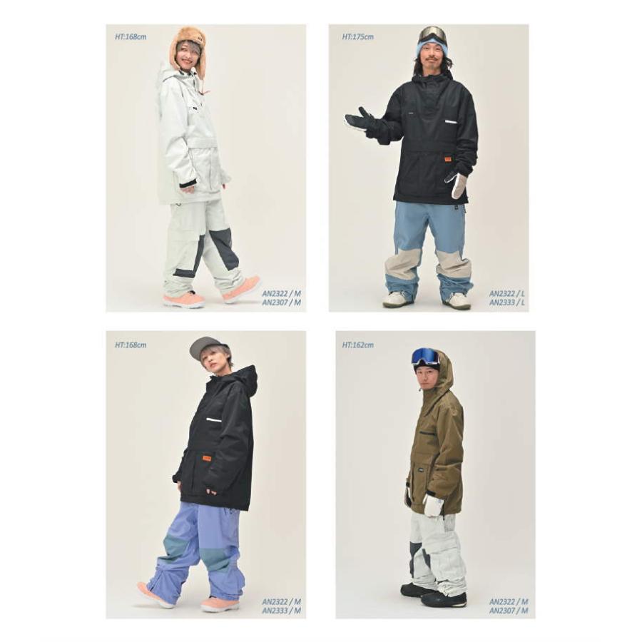 ○ 23-24 ANTHEM DEFTONE ANORAK JACKET ARMY GREEN AN2322 アンセム